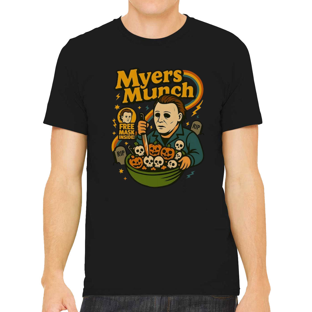Myers Munch Halloween Men's T-shirt