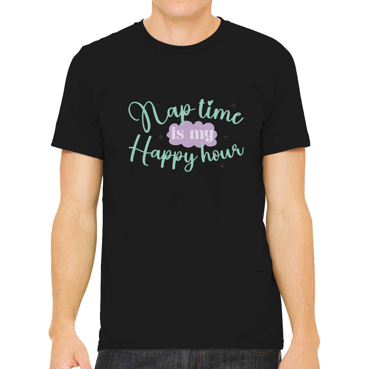 Nap Time Is My Happy Hour Men's T-shirt