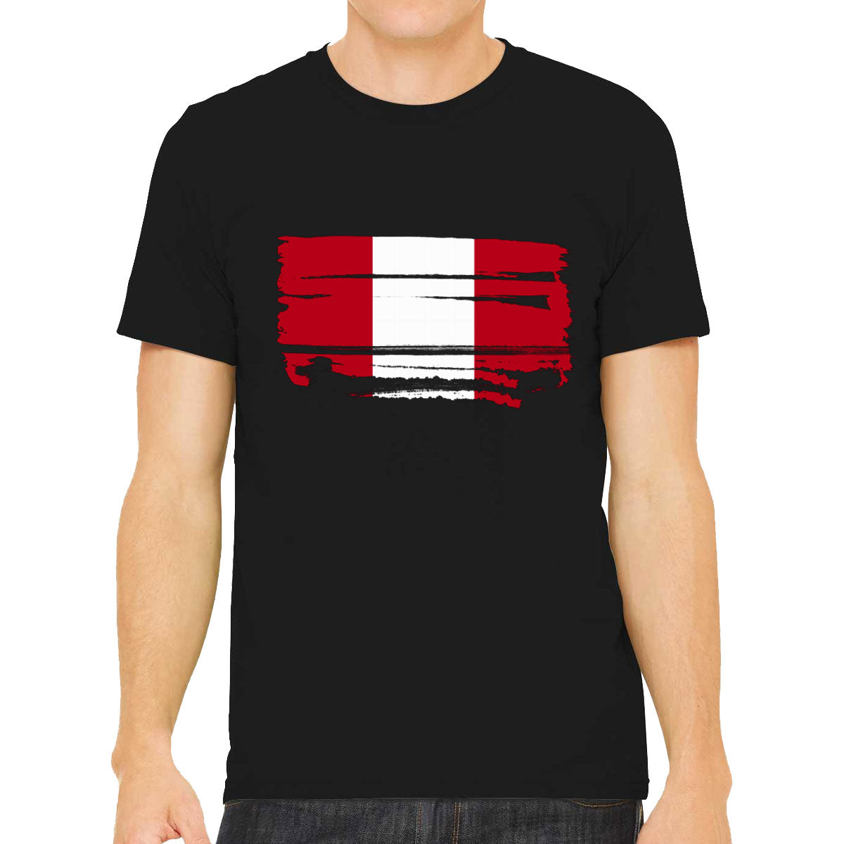 Peru Flag Men's T-shirt