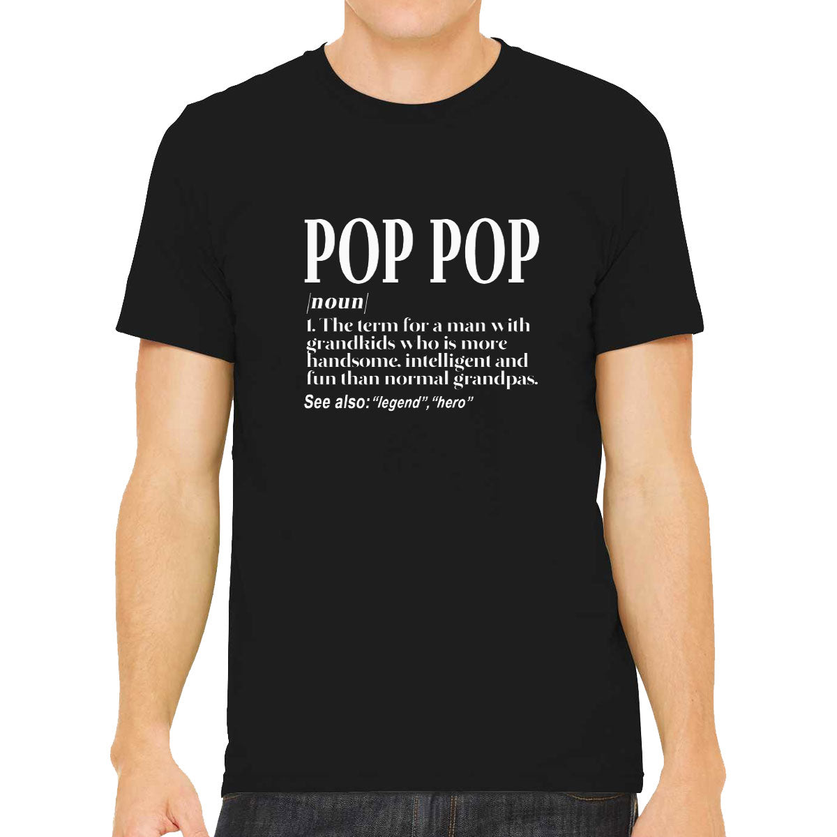 Pop Pop Definition Men's T-shirt
