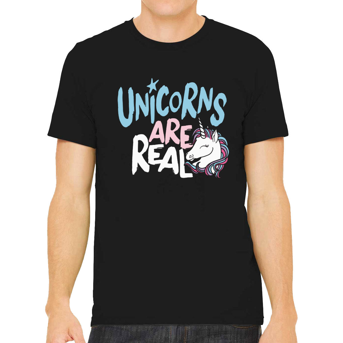 Unicorns Are Real Men's T-shirt