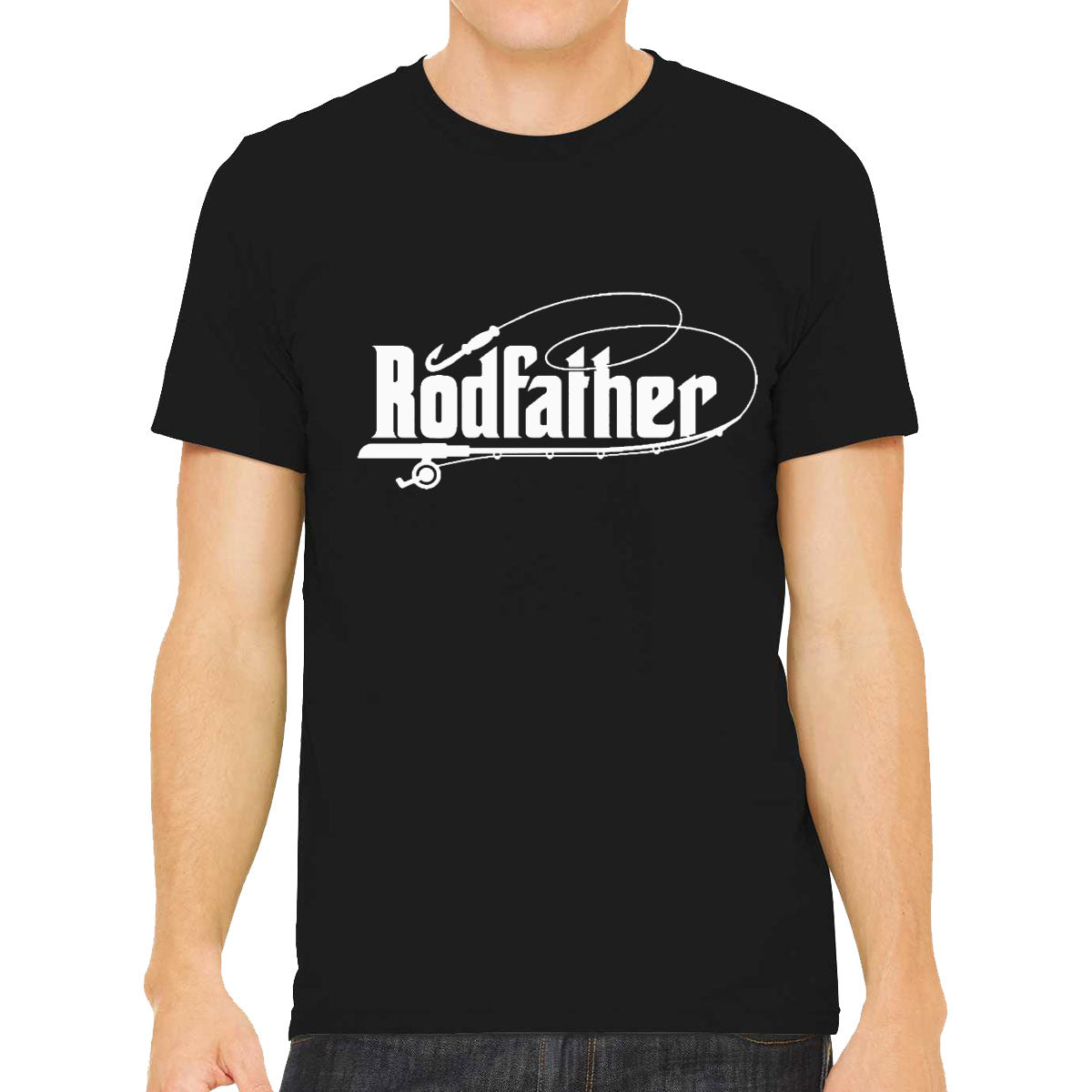 Rodfather Fishing Father's Day Men's T-shirt