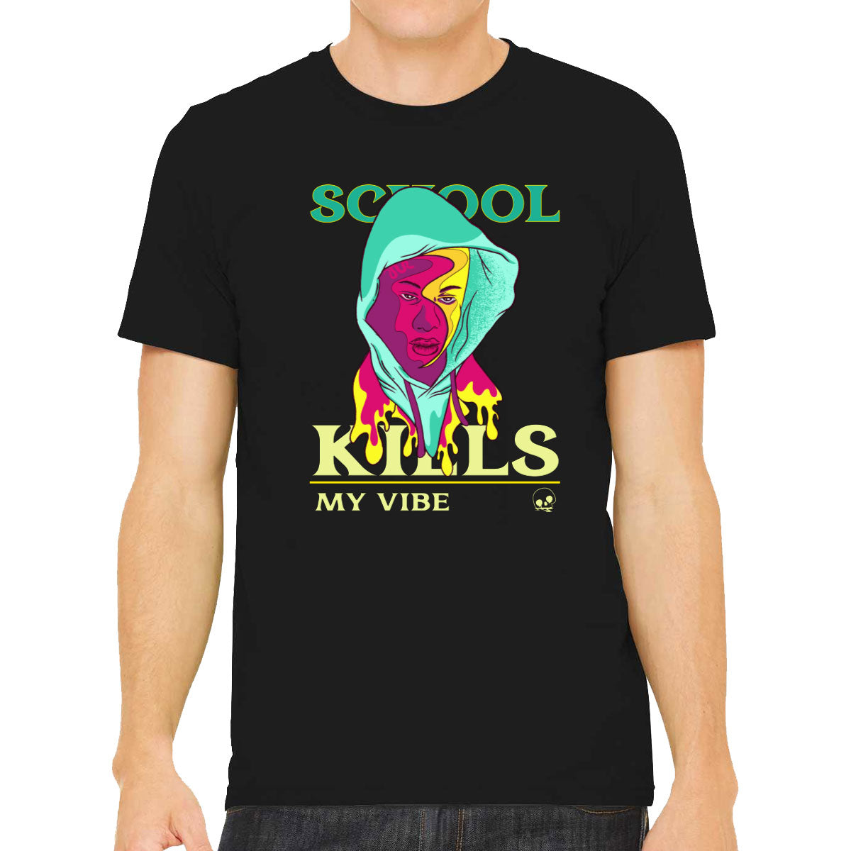 School Kills My Vibe Men's T-shirt