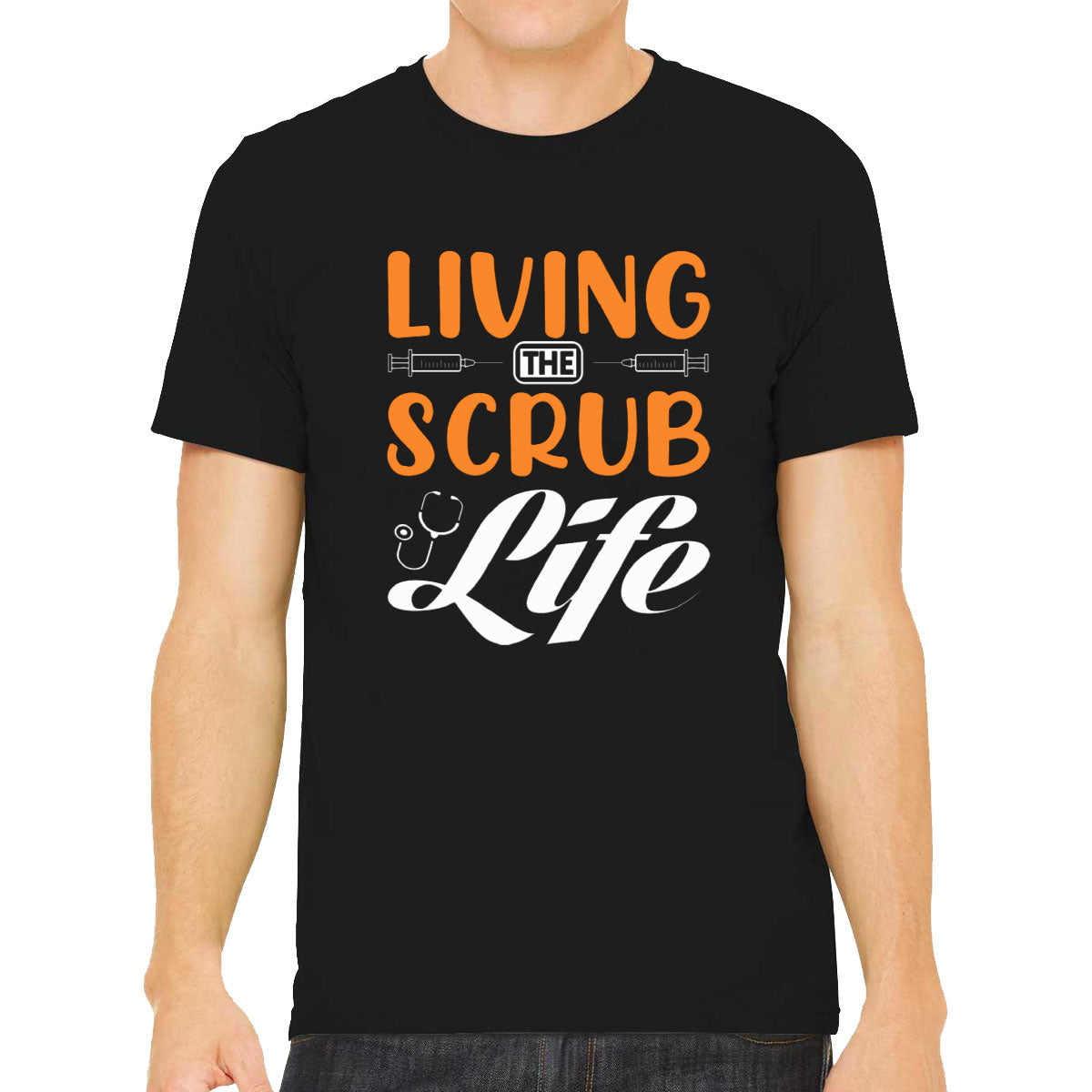 Living The Scrub Life Nurse Men's T-shirt