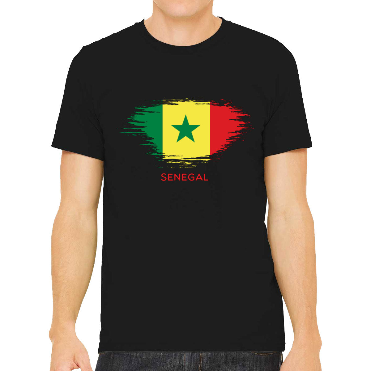 Senegal Flag Men's T-shirt