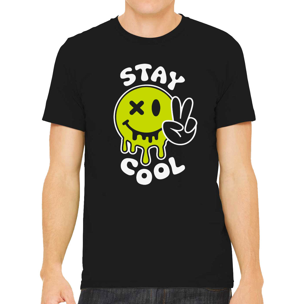 Stay Cool Emoji Face Men's T-shirt