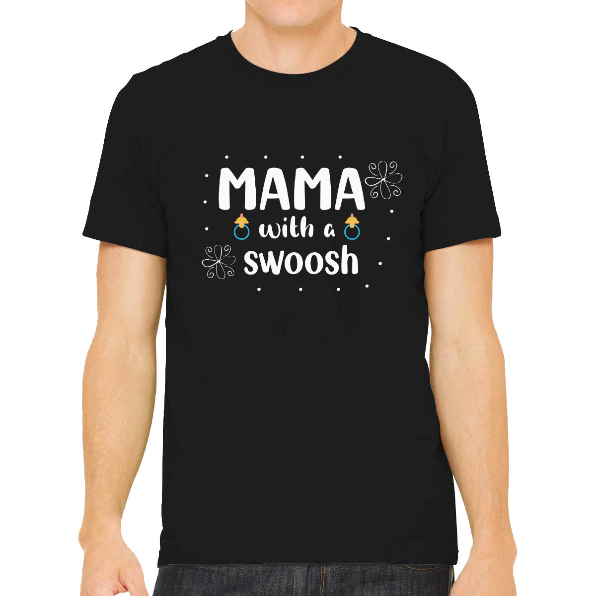 Mama With A Swoosh Men's T-shirt