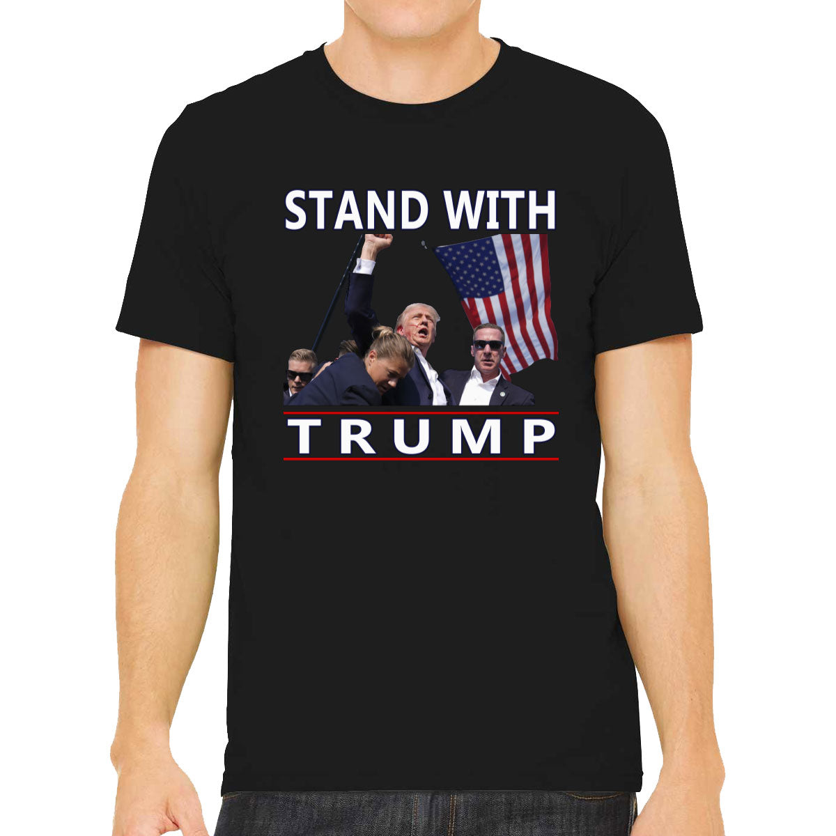 Stand With Trump Men's T-shirt