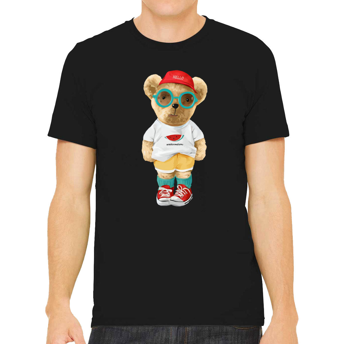 Cute Teddy Bear Men's T-shirt