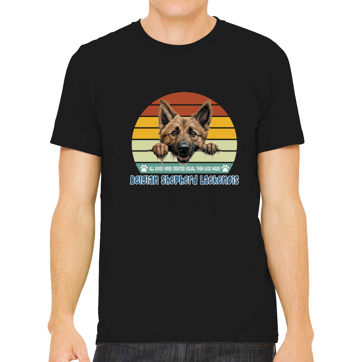 All Dogs Were Created Equal Belgian Shepherd Laekenois Men's T-shirt