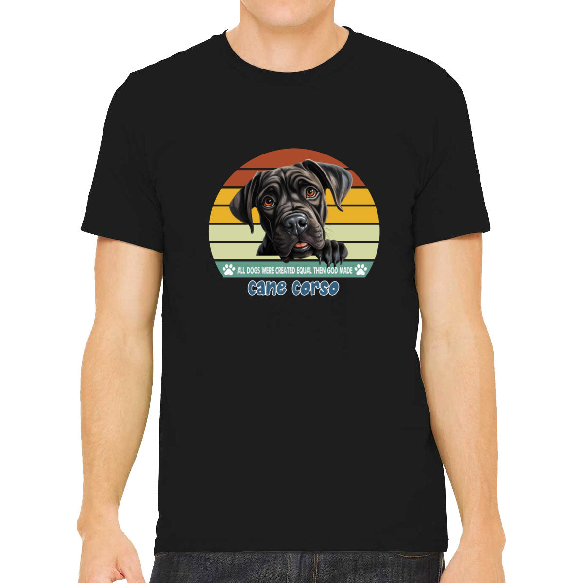 All Dogs Were Created Equal Cane Corso Men's T-shirt