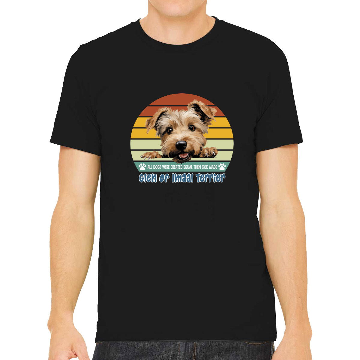 All Dogs Were Created Equal Glen of Imaal Terrier Men's T-shirt