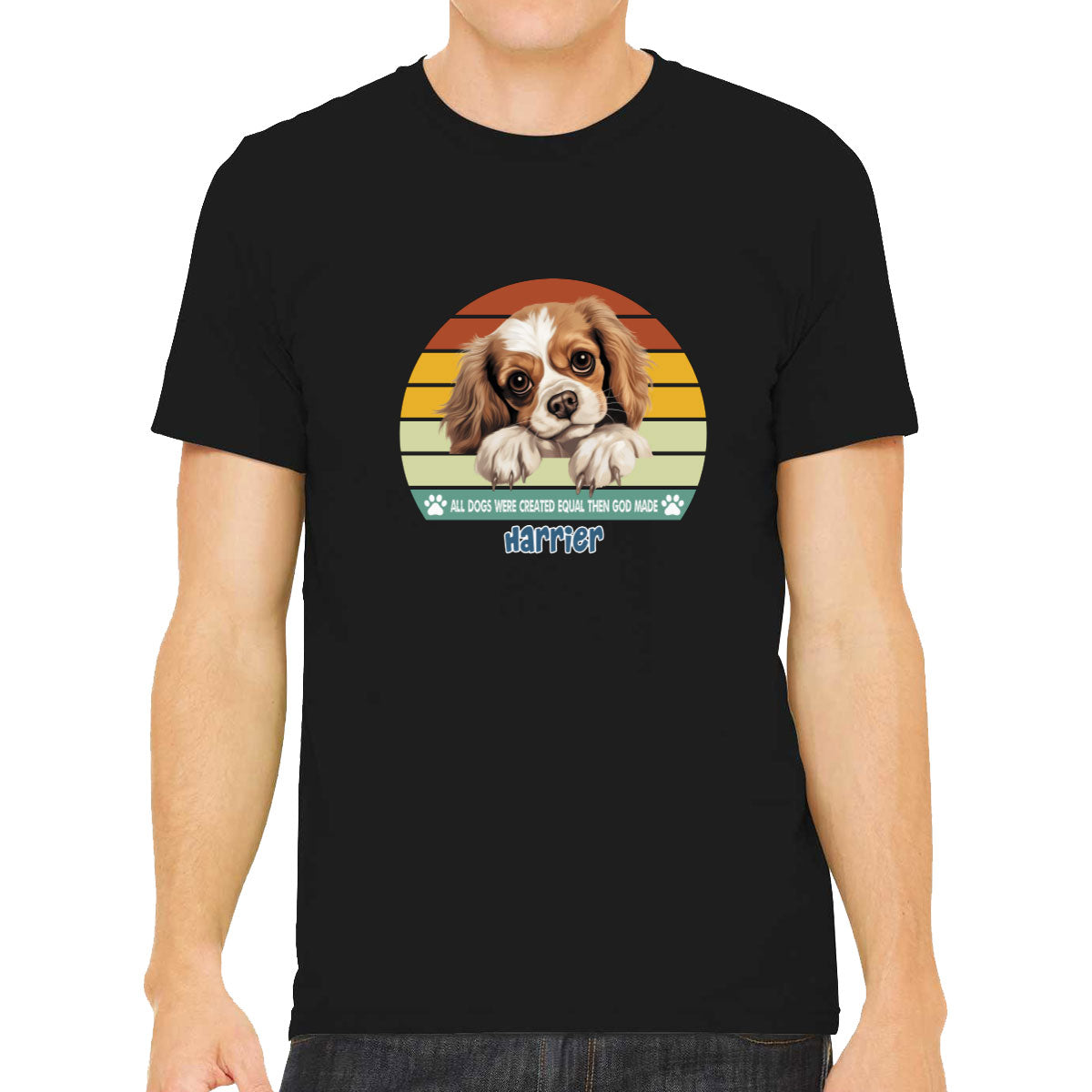 All Dogs Were Created Equal Harrier Men's T-shirt