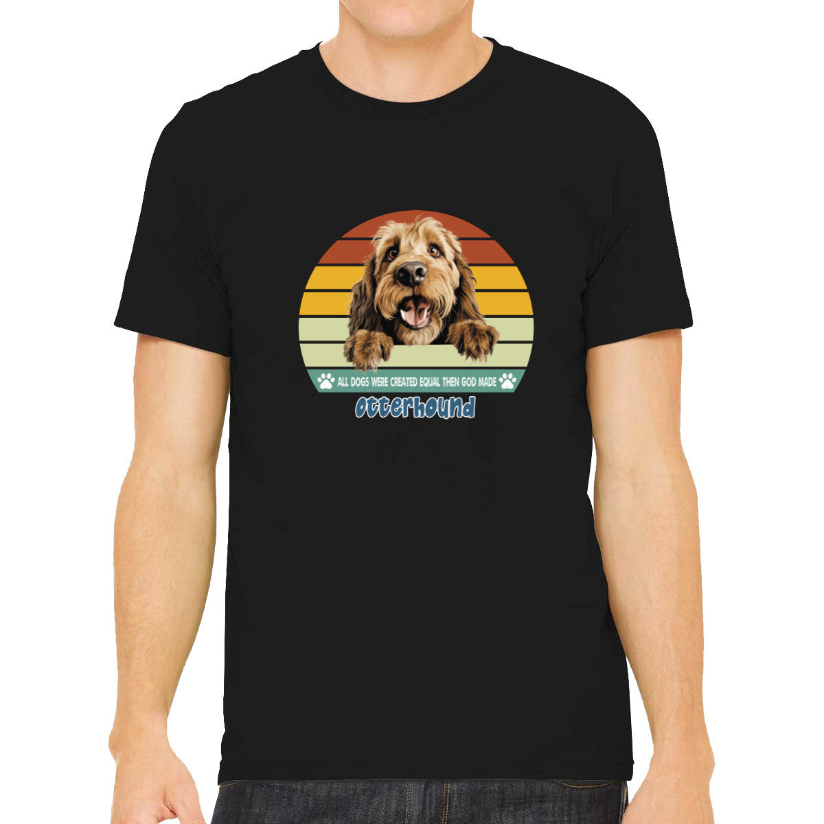 All Dogs Were Created Equal Otterhound Men's T-shirt