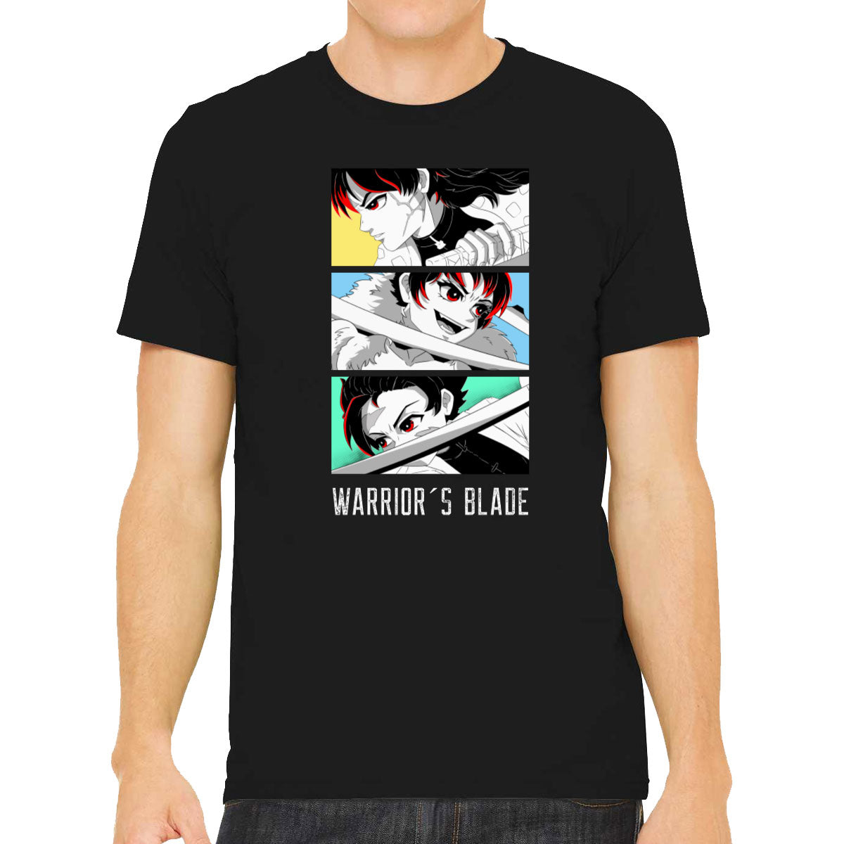 Warrior's Blade Anime Men's T-shirt