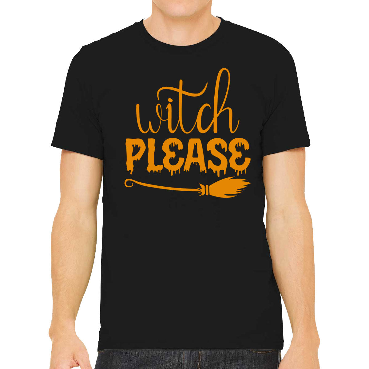 Witch Please Halloween Men's T-shirt