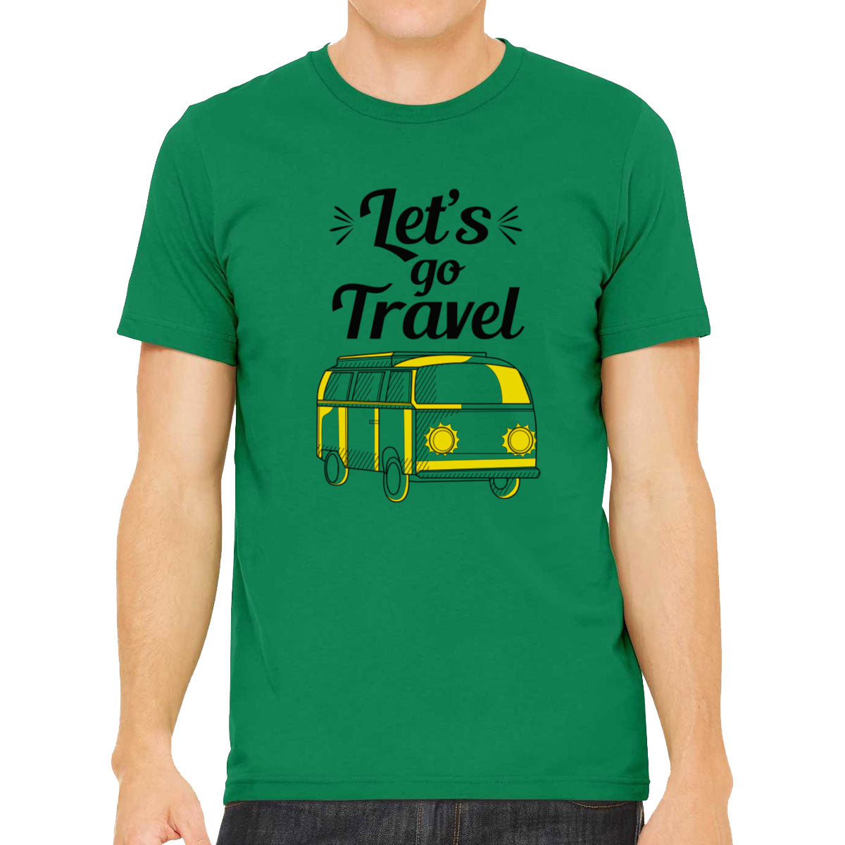 Let's Go Travel Men's T-shirt