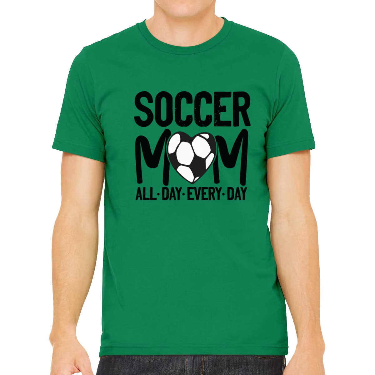 Soccer Mom All Day Every Day Men's T-shirt