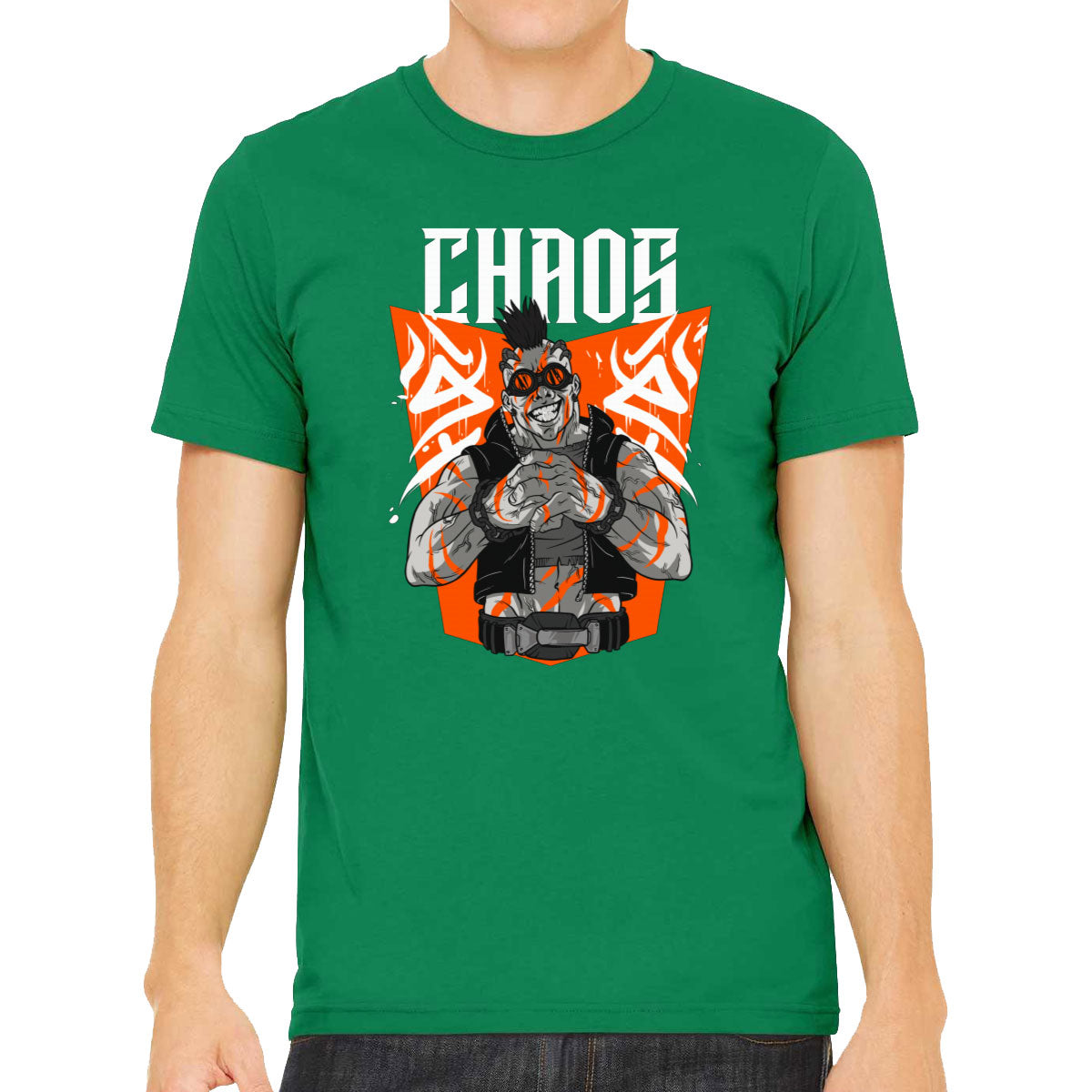 Steampunk Chaos Anime Men's T-shirt