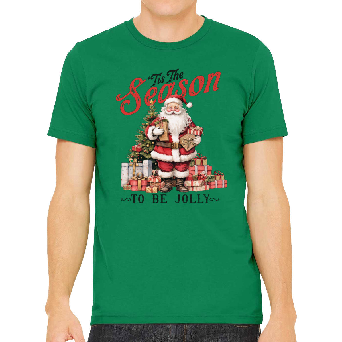 Tis The Season To Be Jolly Christmas Men's T-shirt