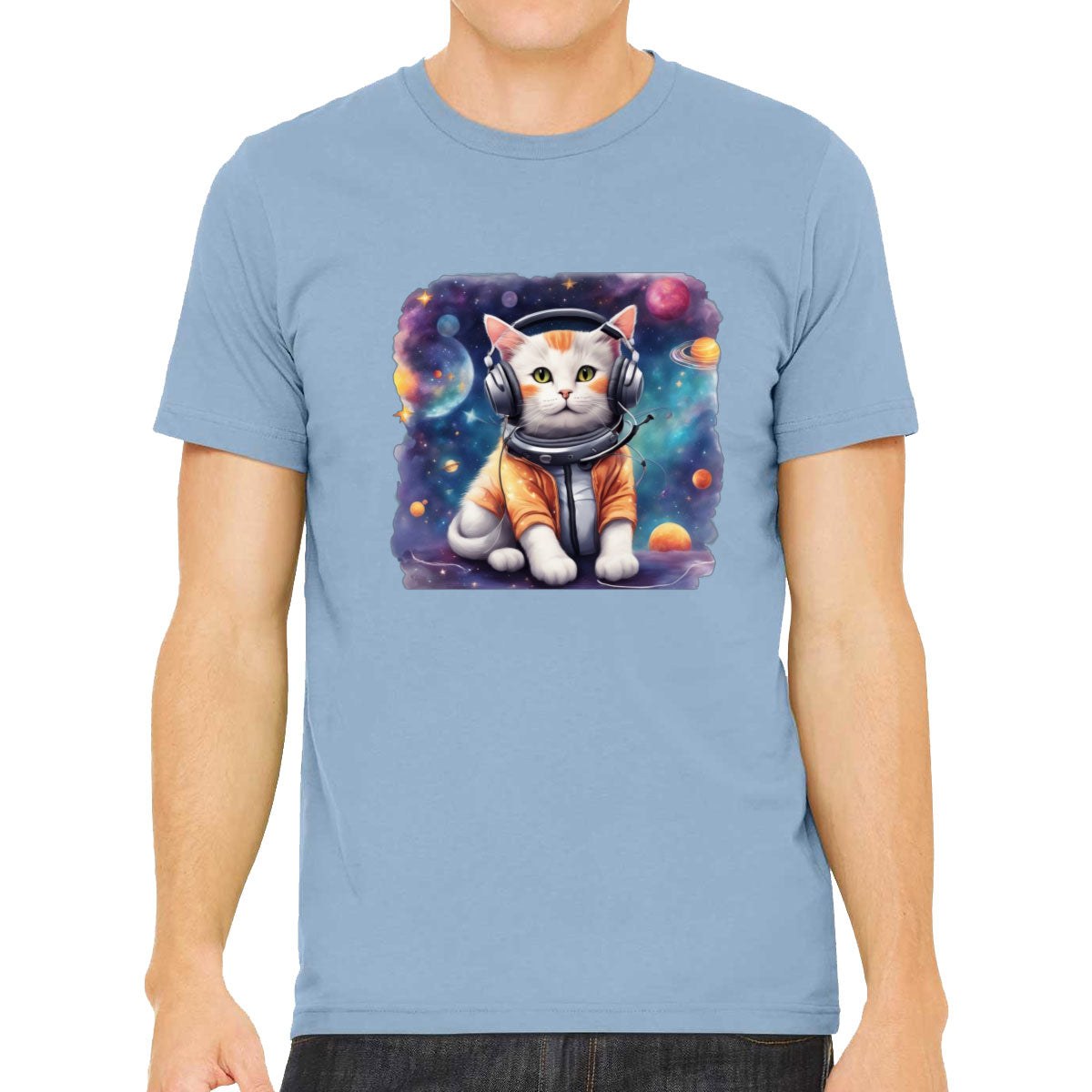 Cat In Space Men's T-shirt