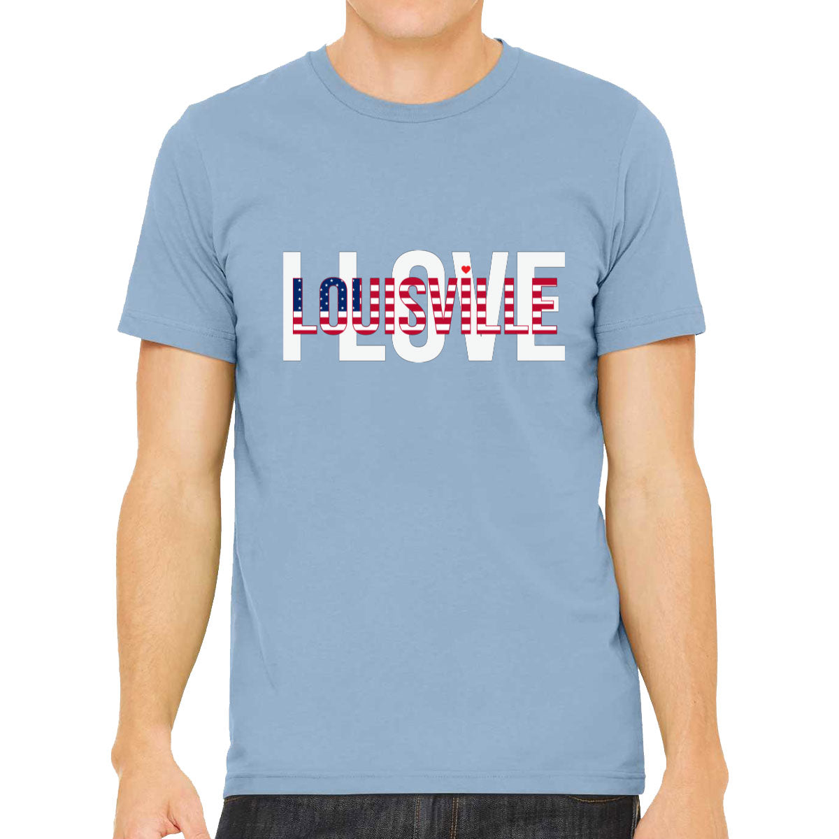 I Love Louisville Men's T-shirt