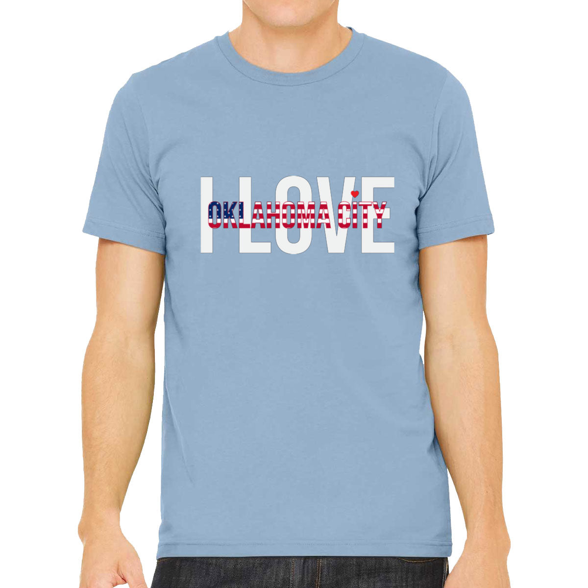 I Love Oklahoma City Men's T-shirt