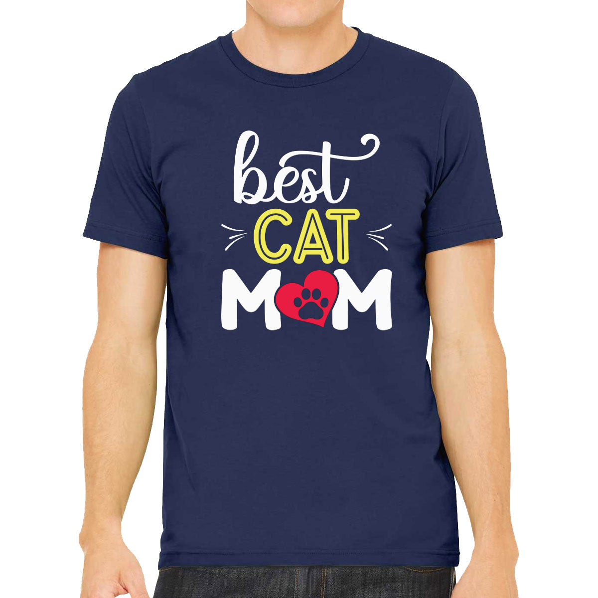 Best Cat Mom Men's T-shirt