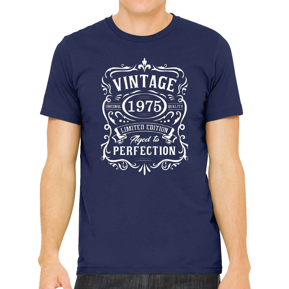 Vintage [Custom Year] Limited Edition Aged To Perfection Birthday Men's T-shirt