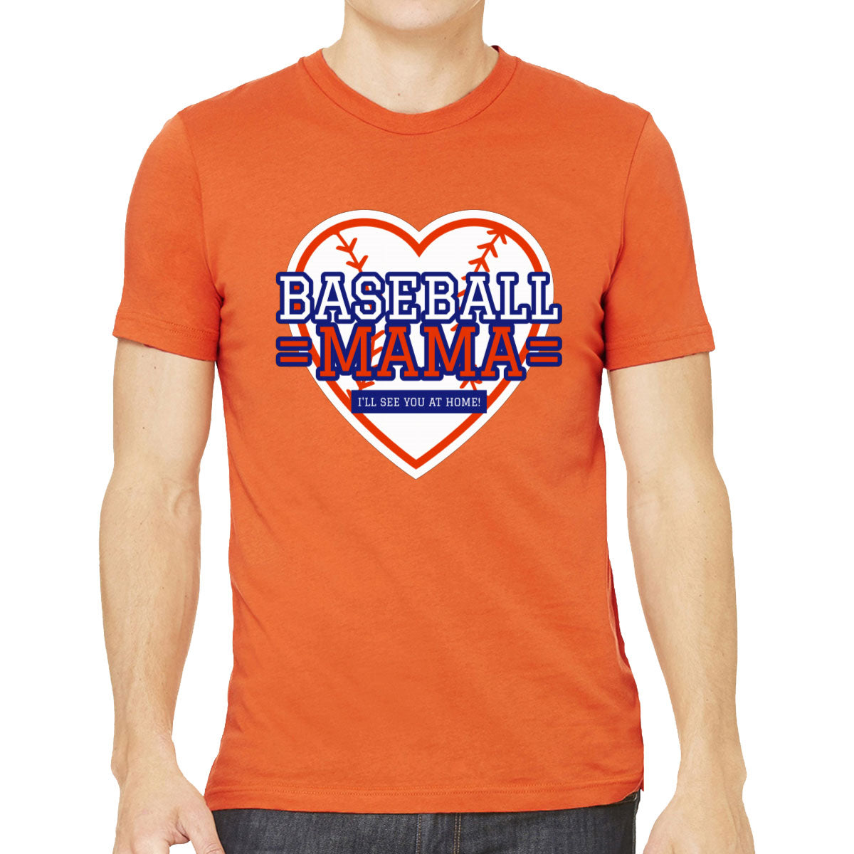 Baseball Mama Men's T-shirt