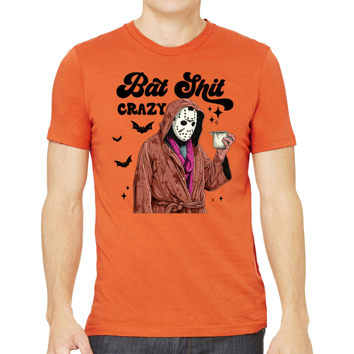 Bat Shit Crazy Jason Halloween Men's T-shirt