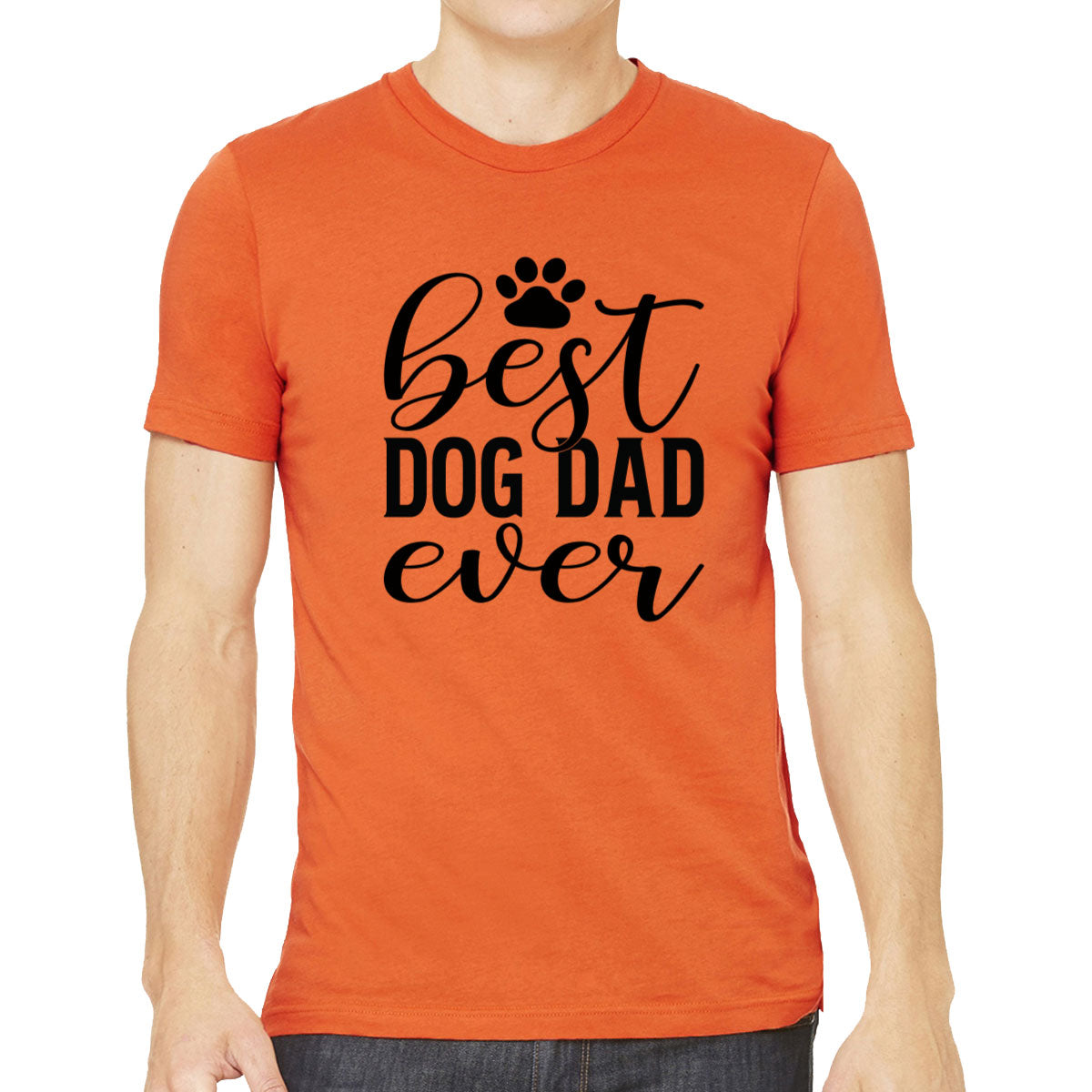 Best Dog Dad Ever Men's T-shirt