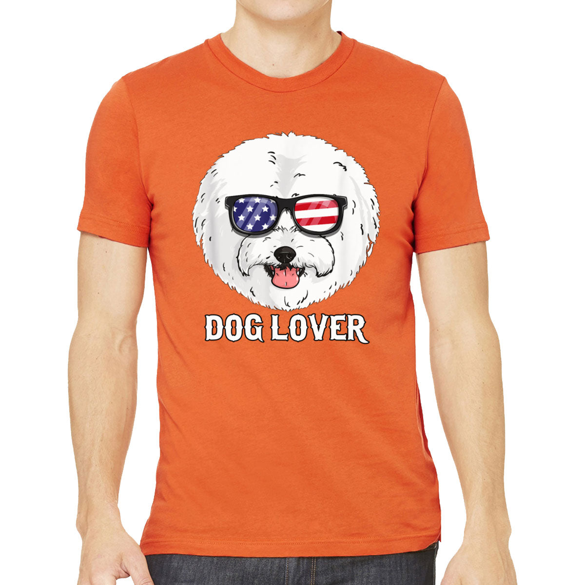 Bichon Frise Dog Lover Men's T-shirt