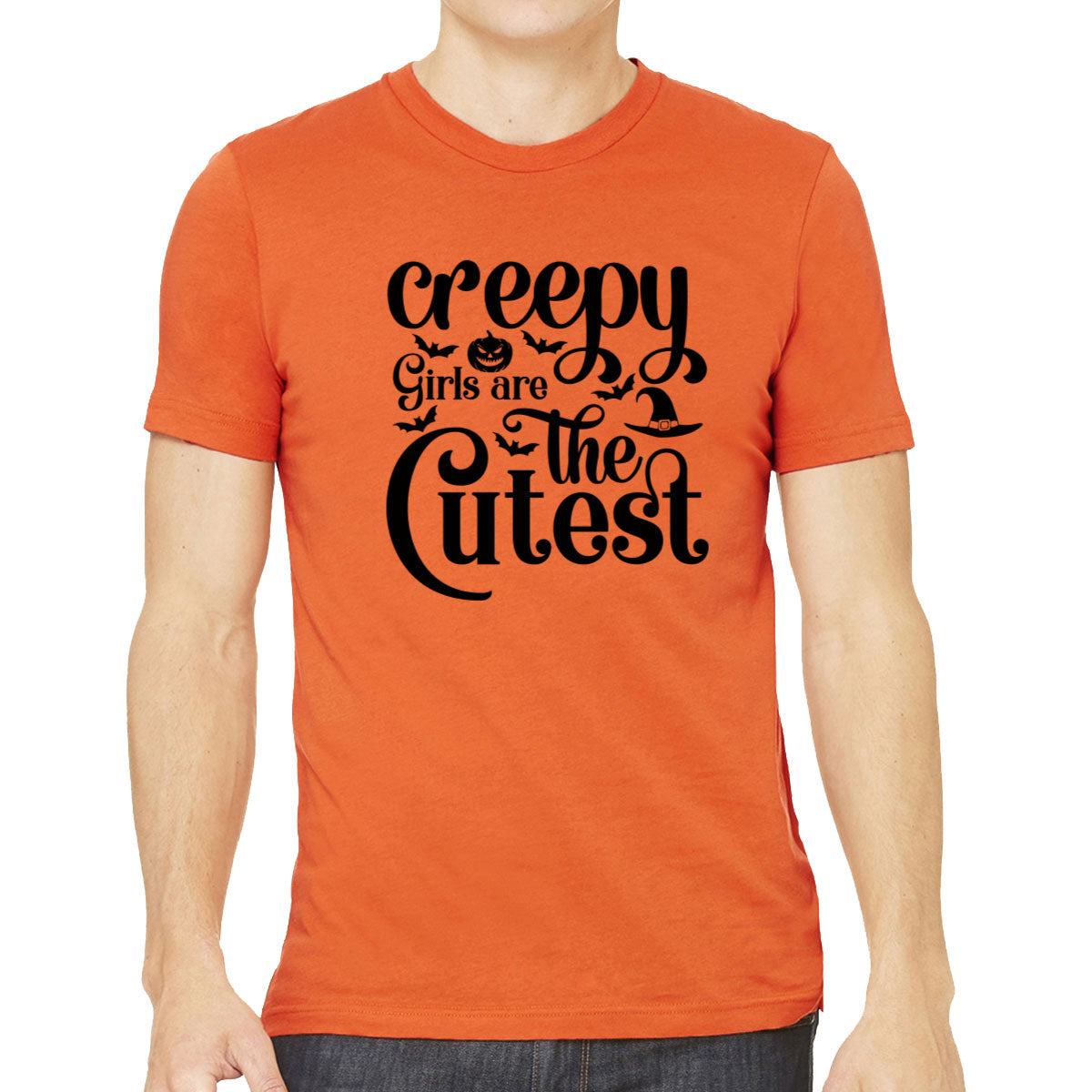 Creepy Girls Are The Cutest Halloween Men's T-shirt