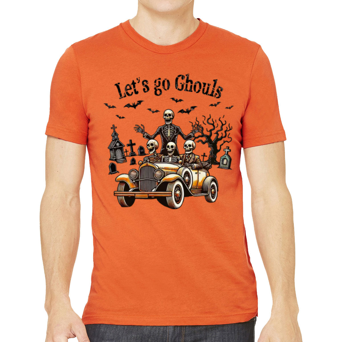 Let's go Ghouls Halloween Men's T-shirt