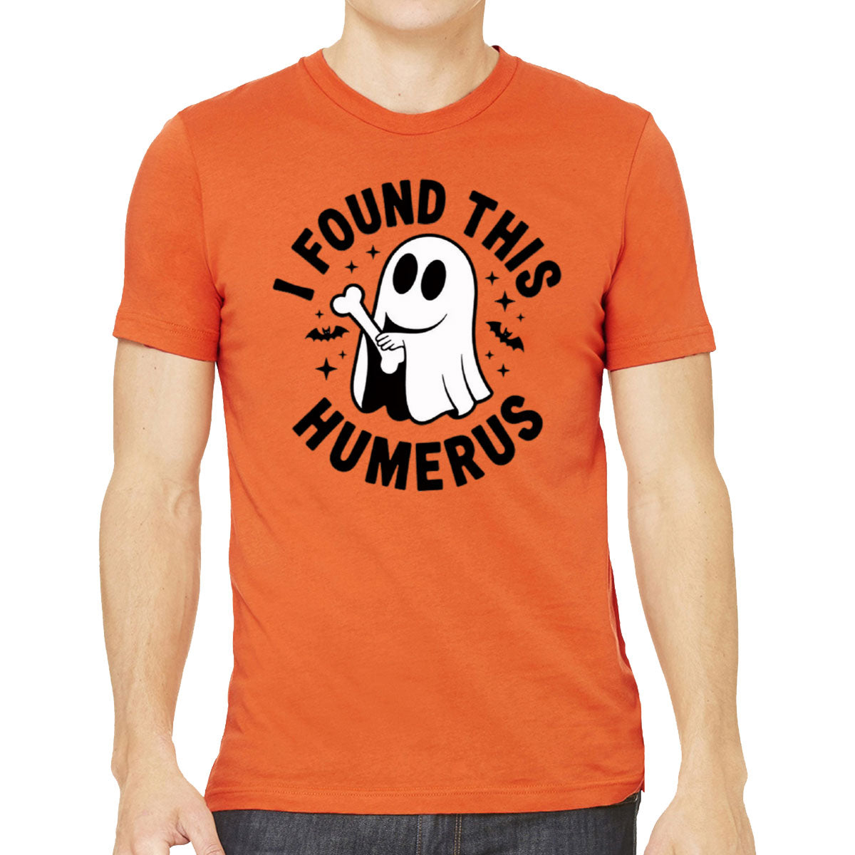 I Found This Humerus Halloween Men's T-shirt