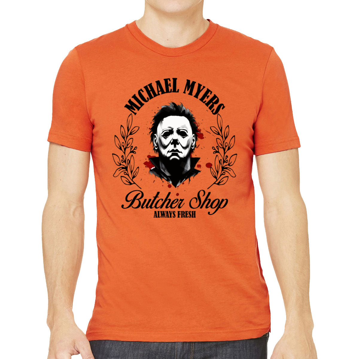 Myers Butcher Shop Alway Fresh Halloween Men's T-shirt