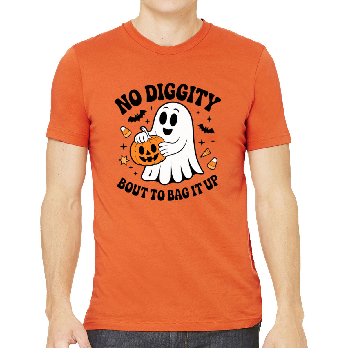 No Diggity Bout To Bag It Up Halloween Men's T-shirt