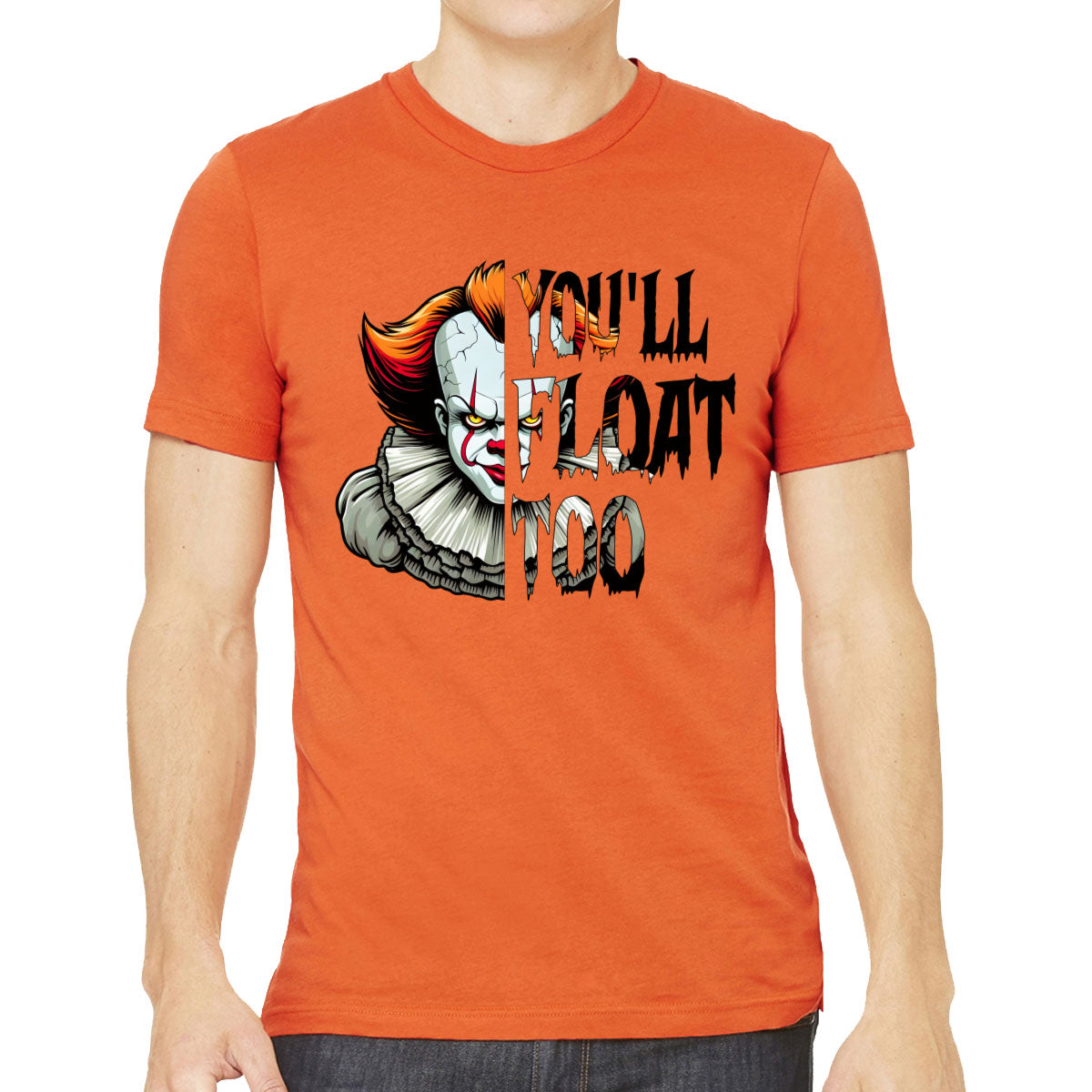 You'll Float Too Pennywise Halloween Men's T-shirt