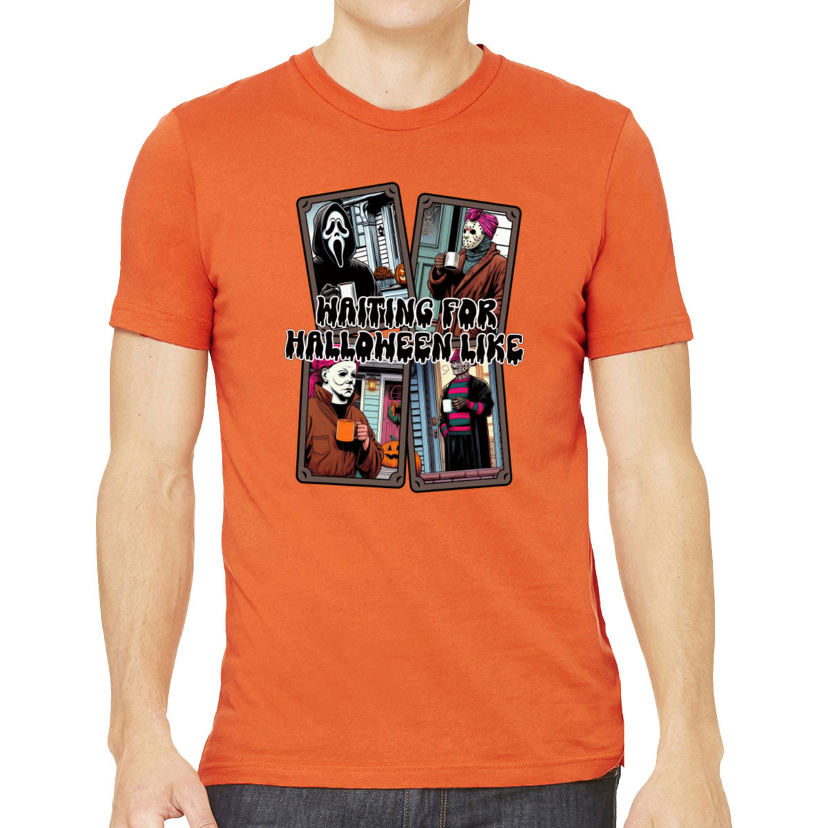 Waiting For Halloween Like Men's T-shirt