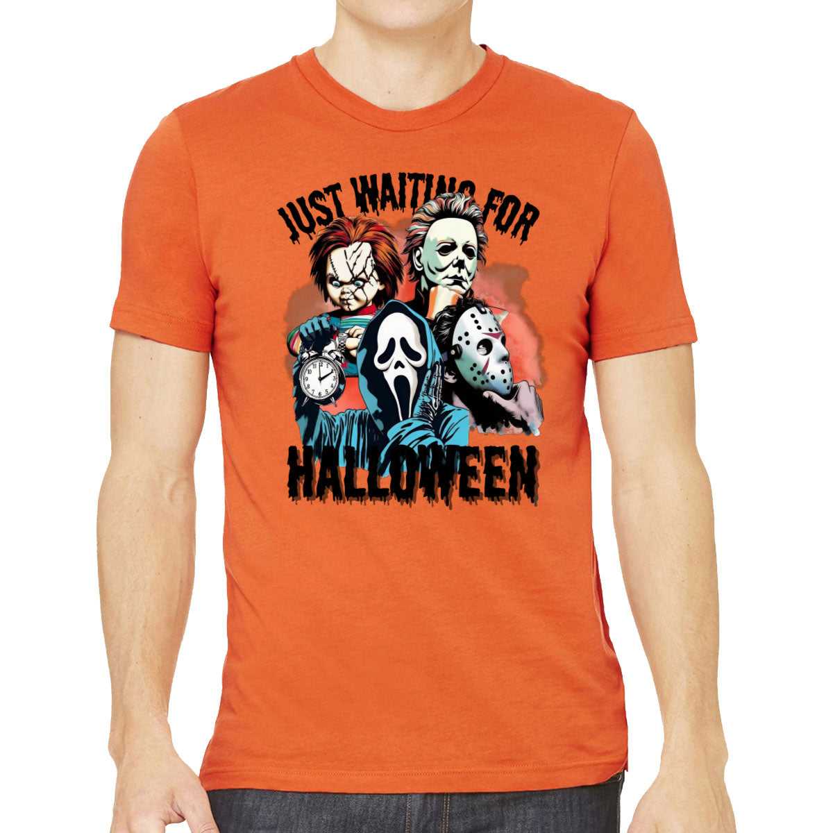 Just Waiting For Halloween Men's T-shirt