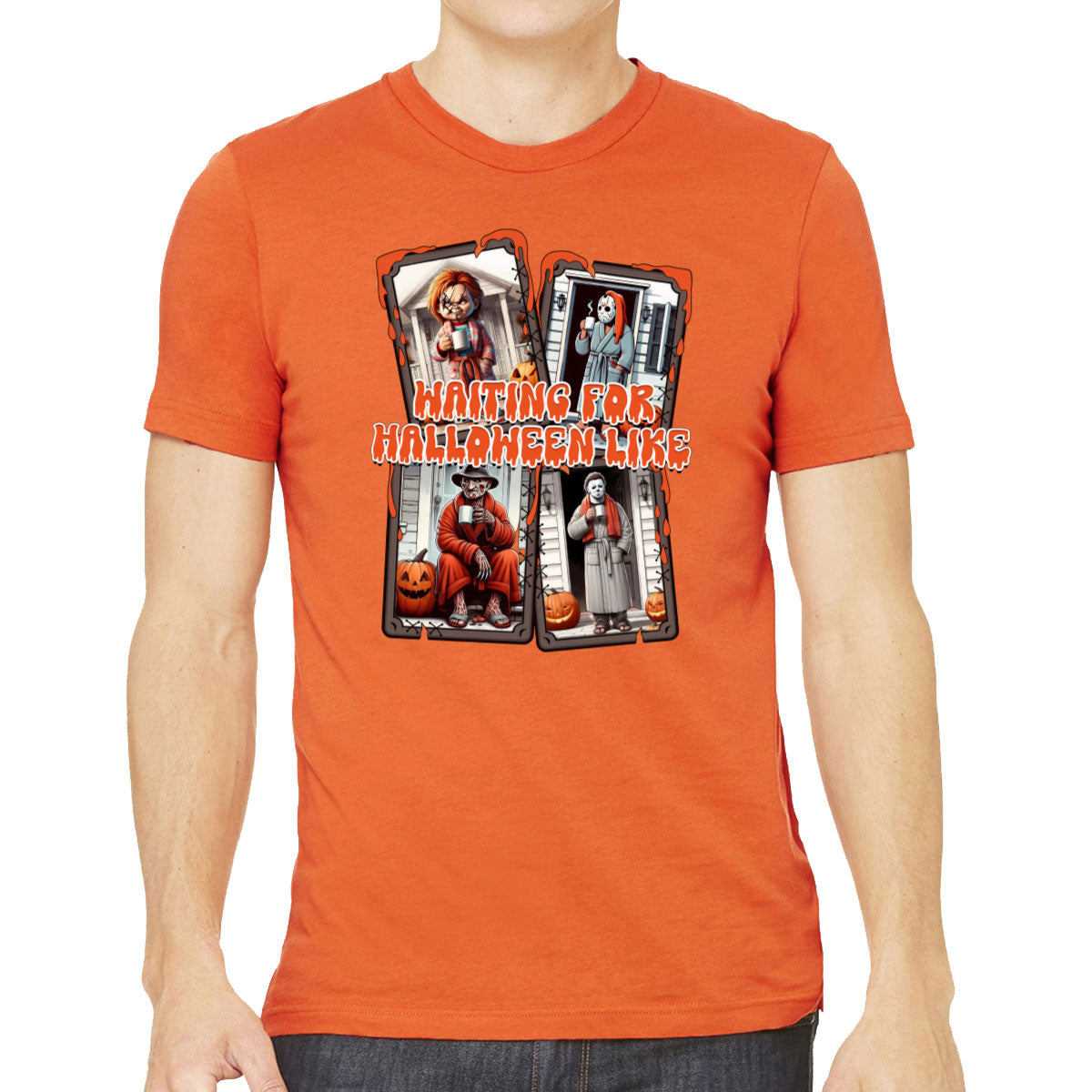 Waiting For Halloween Like Men's T-shirt