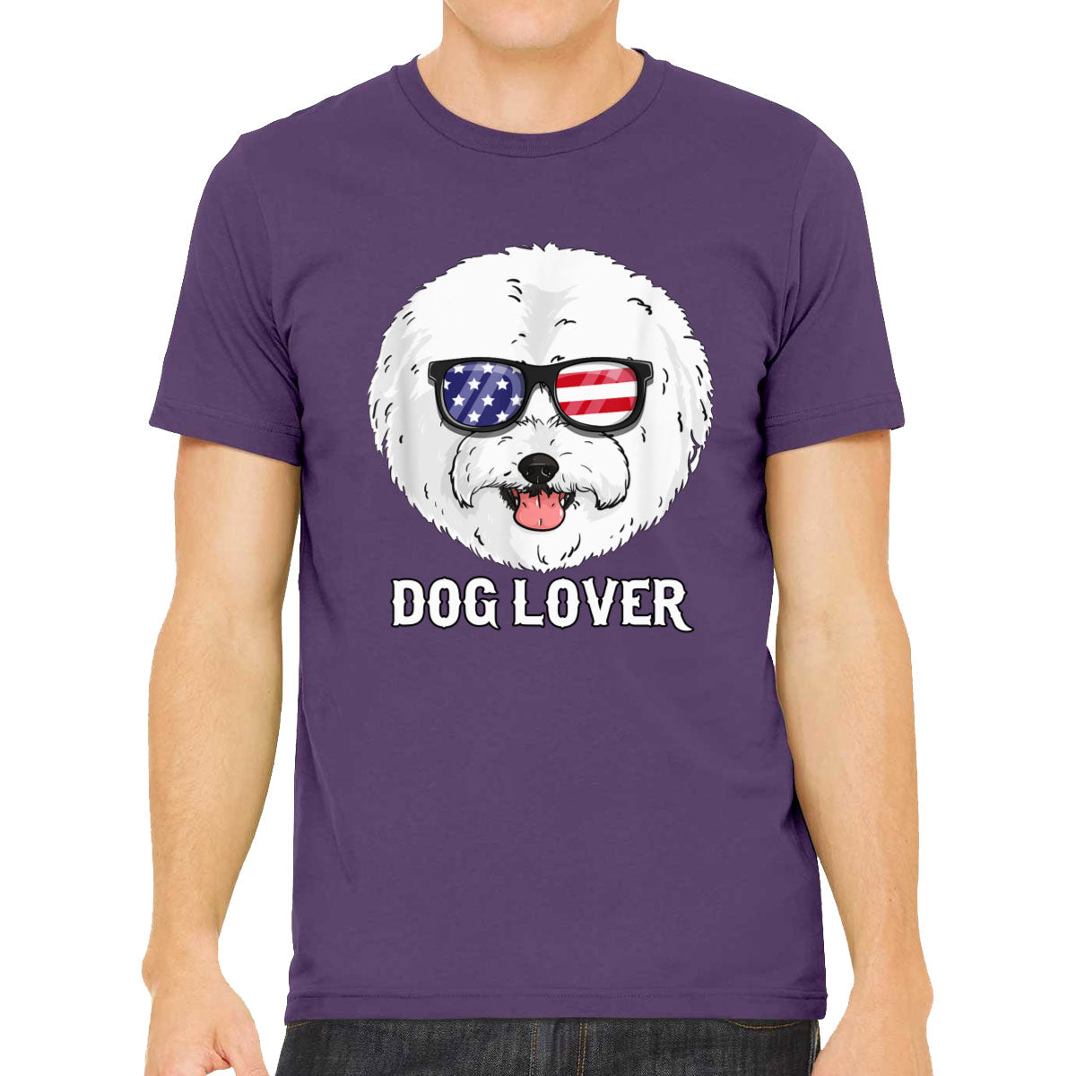 Bichon Frise Dog Lover Men's T-shirt