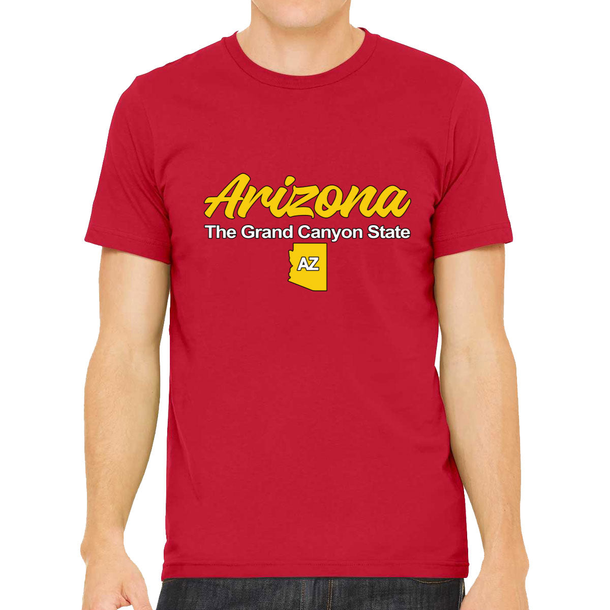 Arizona The Grand Canyon State Men's T-shirt