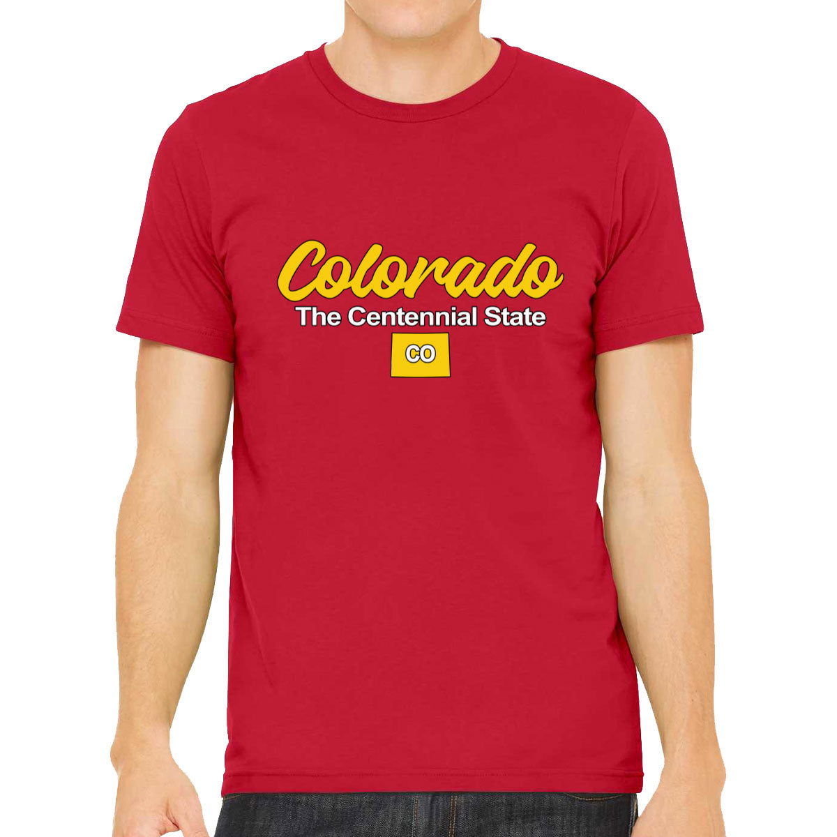Colorado The Centennial State Men's T-shirt