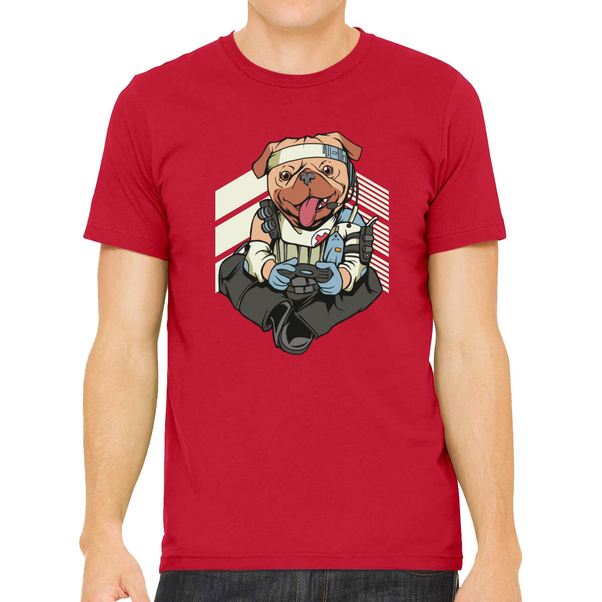 Gamer Dog Men's T-shirt