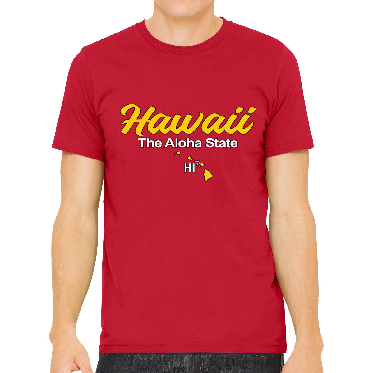Hawaii The Aloha State Men's T-shirt