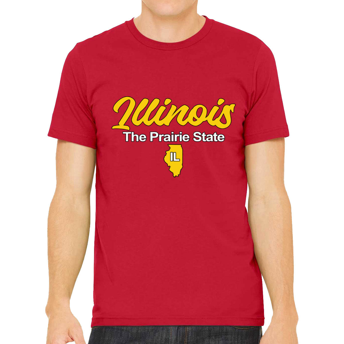 Illinois The Prairie State Men's T-shirt