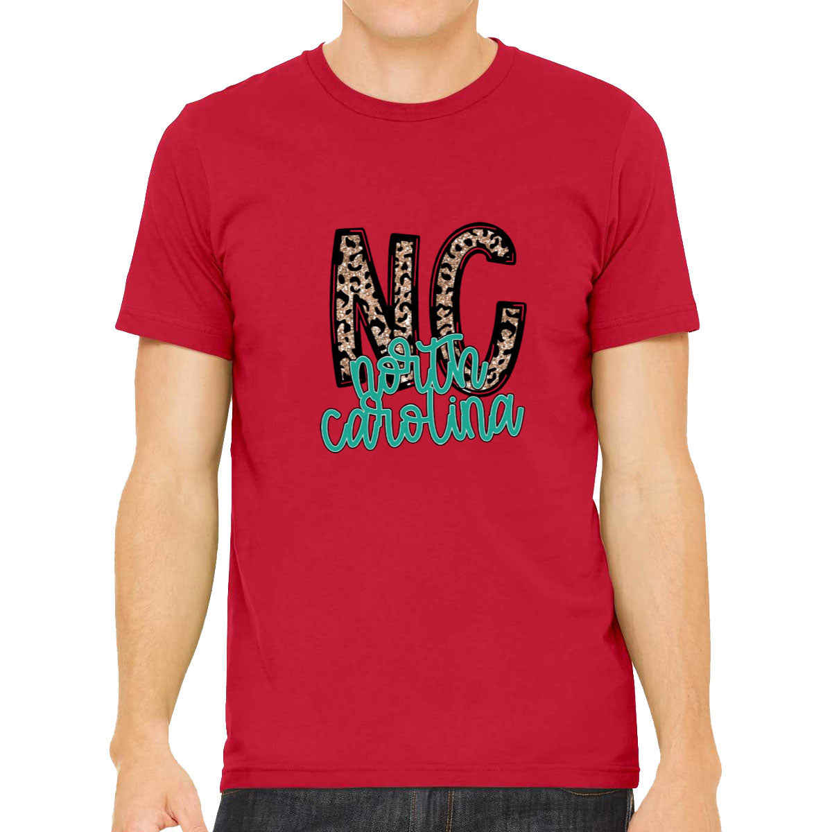 North Carolina State Abbreviation Men's T-shirt