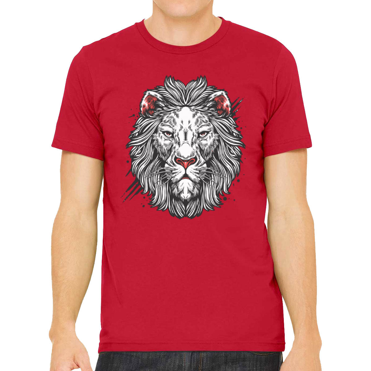 White Lion Men's T-shirt